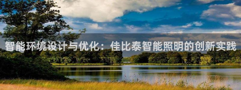 云顶国际服s6：智能环境设计与优化：佳比